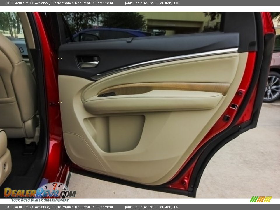 2019 Acura MDX Advance Performance Red Pearl / Parchment Photo #22