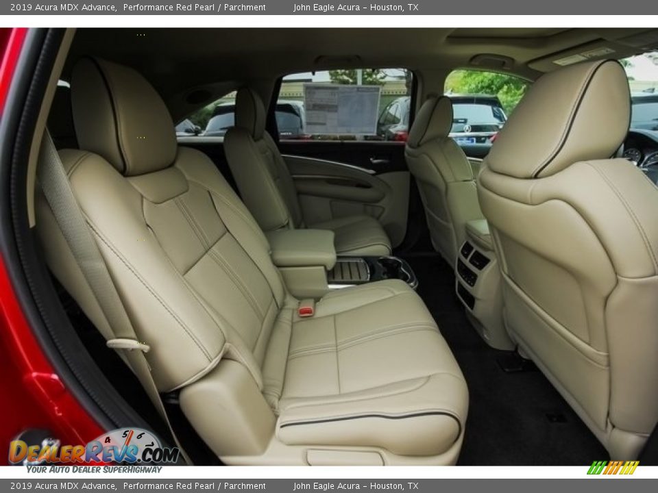2019 Acura MDX Advance Performance Red Pearl / Parchment Photo #23