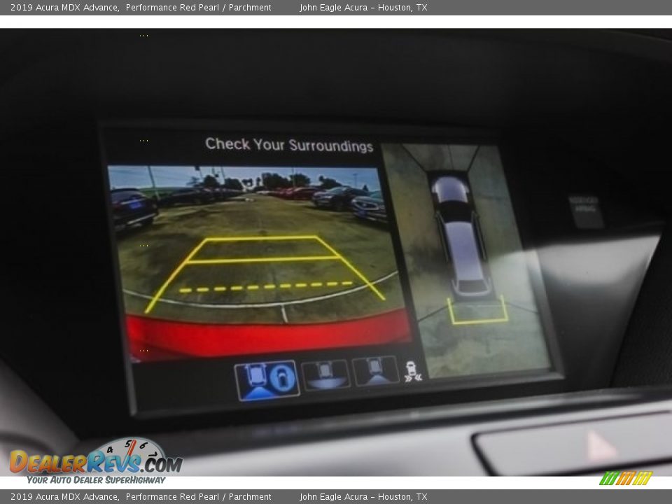 2019 Acura MDX Advance Performance Red Pearl / Parchment Photo #33