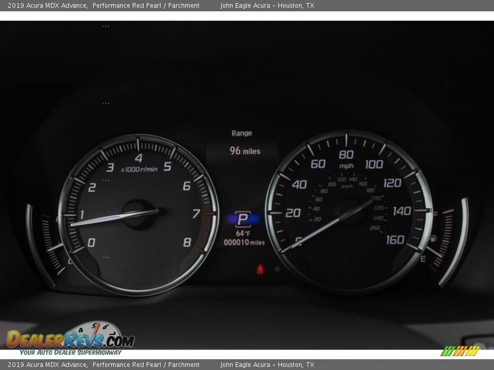 2019 Acura MDX Advance Performance Red Pearl / Parchment Photo #34