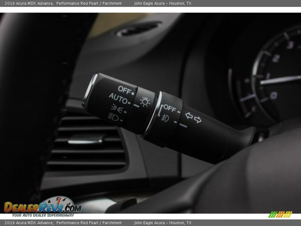 2019 Acura MDX Advance Performance Red Pearl / Parchment Photo #35