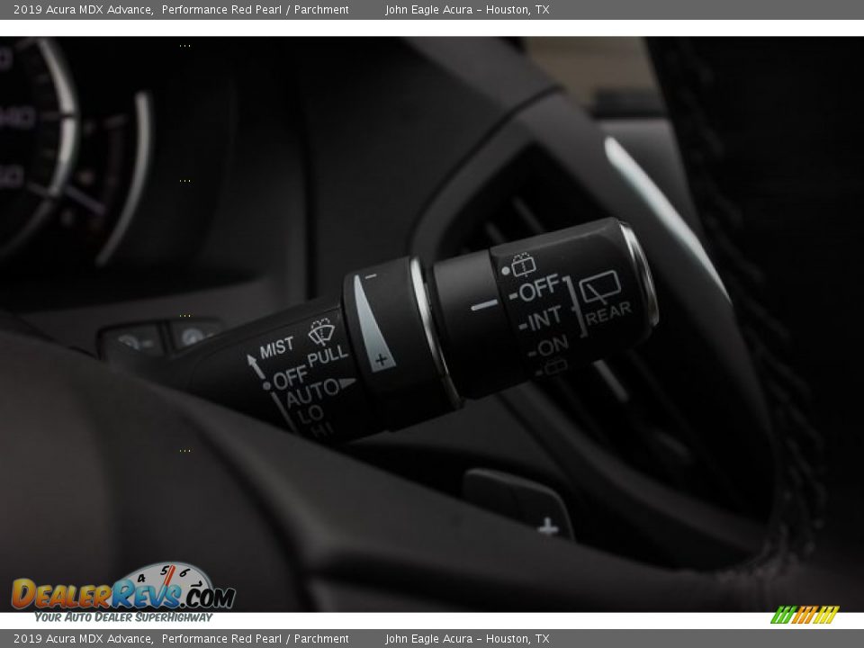 2019 Acura MDX Advance Performance Red Pearl / Parchment Photo #36