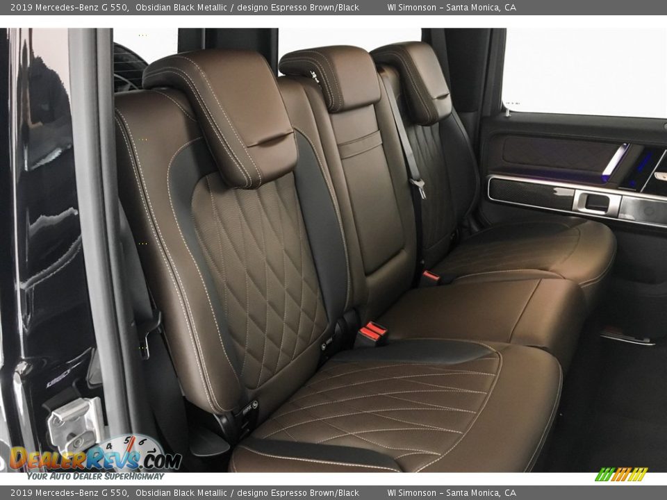 Rear Seat of 2019 Mercedes-Benz G 550 Photo #13