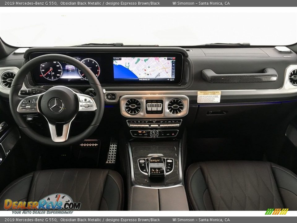 Dashboard of 2019 Mercedes-Benz G 550 Photo #18