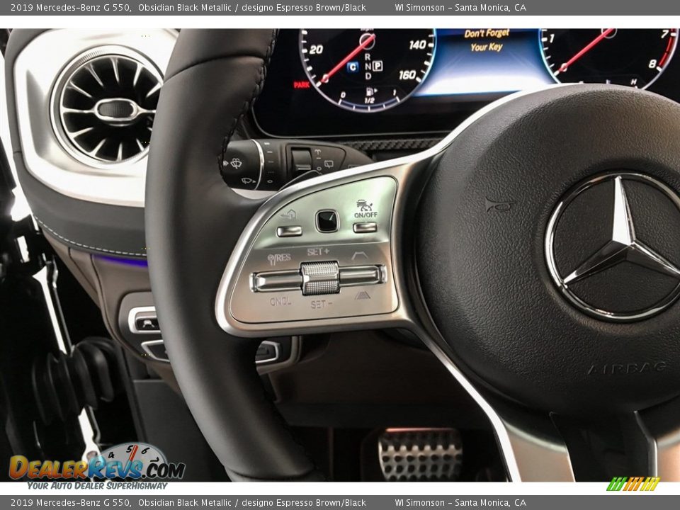 2019 Mercedes-Benz G 550 Steering Wheel Photo #19