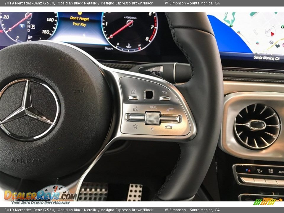 2019 Mercedes-Benz G 550 Steering Wheel Photo #20