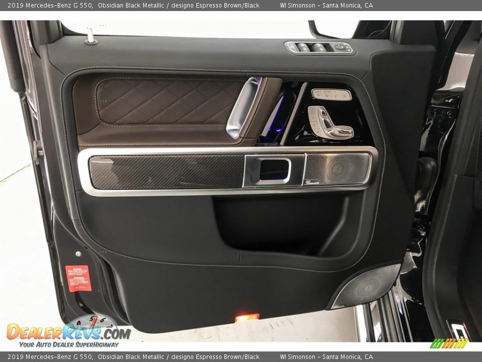 Door Panel of 2019 Mercedes-Benz G 550 Photo #26