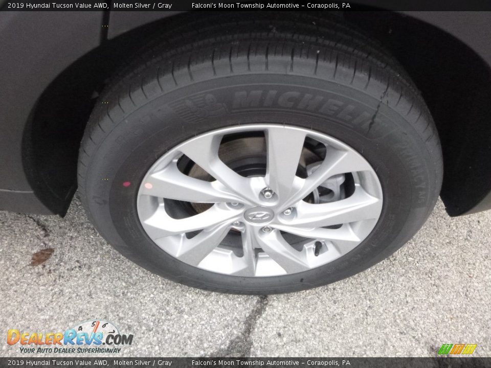 2019 Hyundai Tucson Value AWD Molten Silver / Gray Photo #7