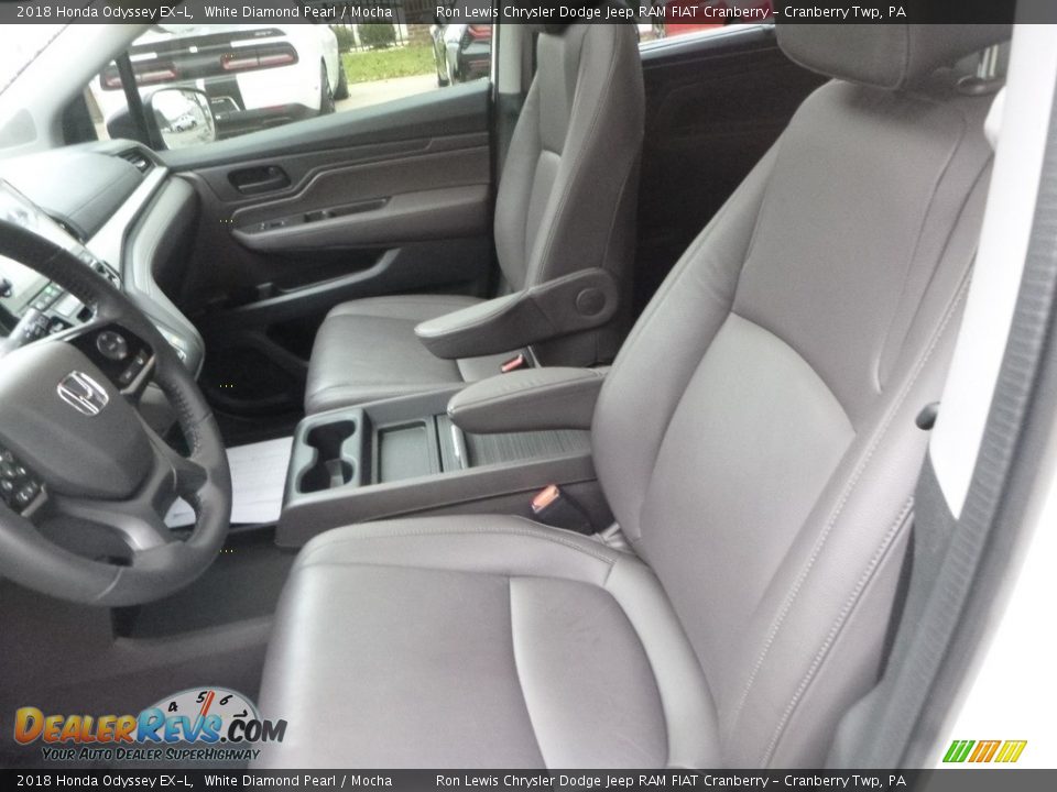 2018 Honda Odyssey EX-L White Diamond Pearl / Mocha Photo #15