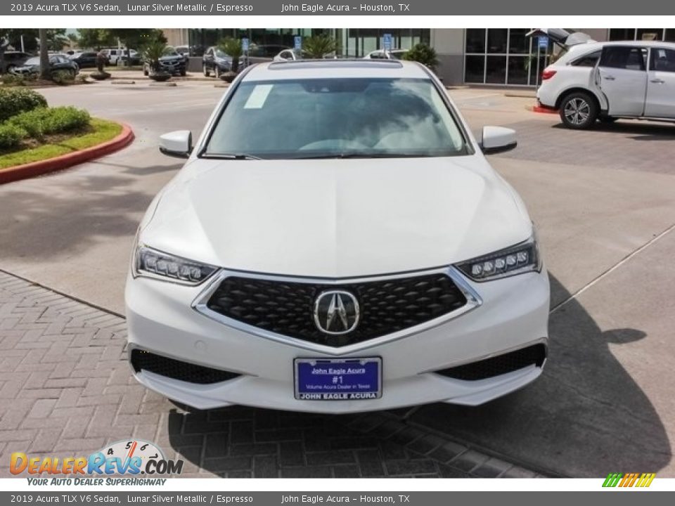 2019 Acura TLX V6 Sedan Lunar Silver Metallic / Espresso Photo #2