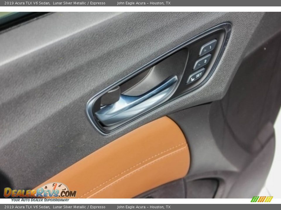 2019 Acura TLX V6 Sedan Lunar Silver Metallic / Espresso Photo #16