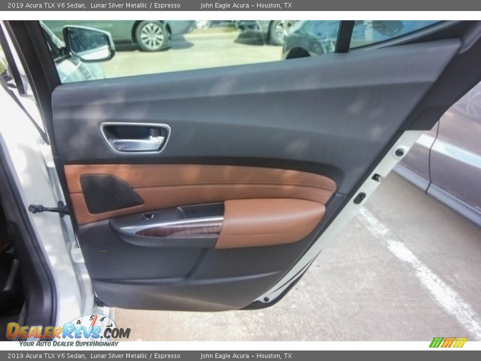 2019 Acura TLX V6 Sedan Lunar Silver Metallic / Espresso Photo #23