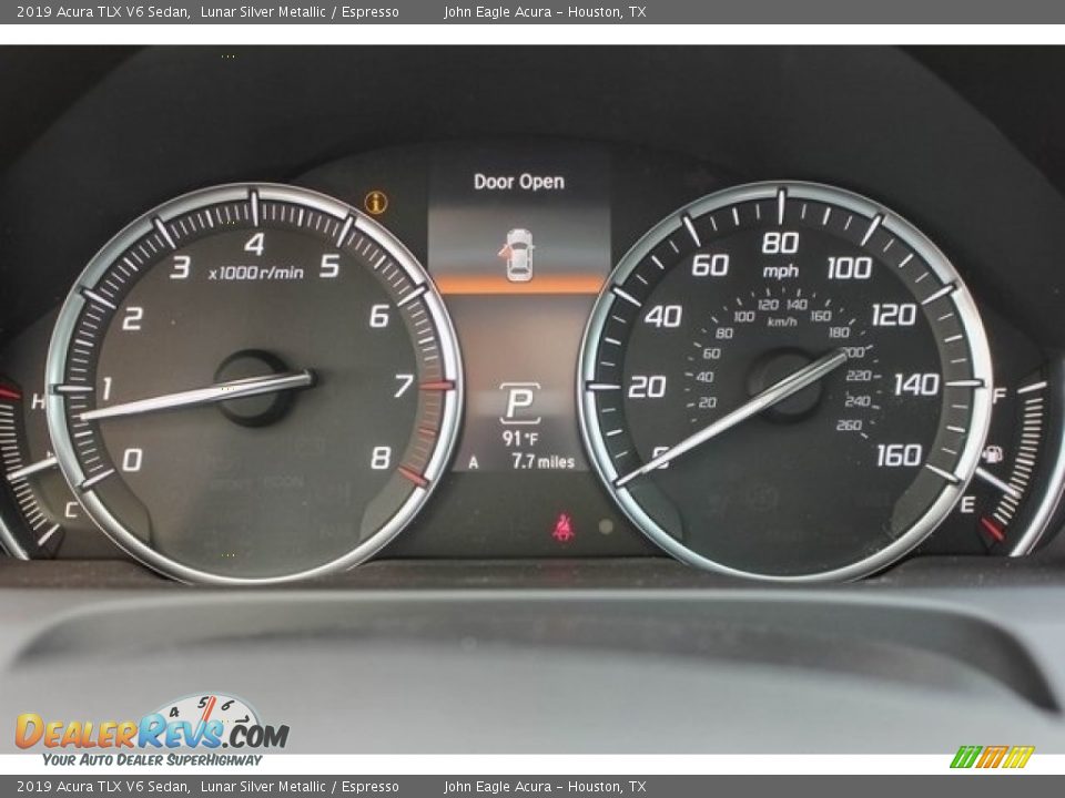 2019 Acura TLX V6 Sedan Lunar Silver Metallic / Espresso Photo #32