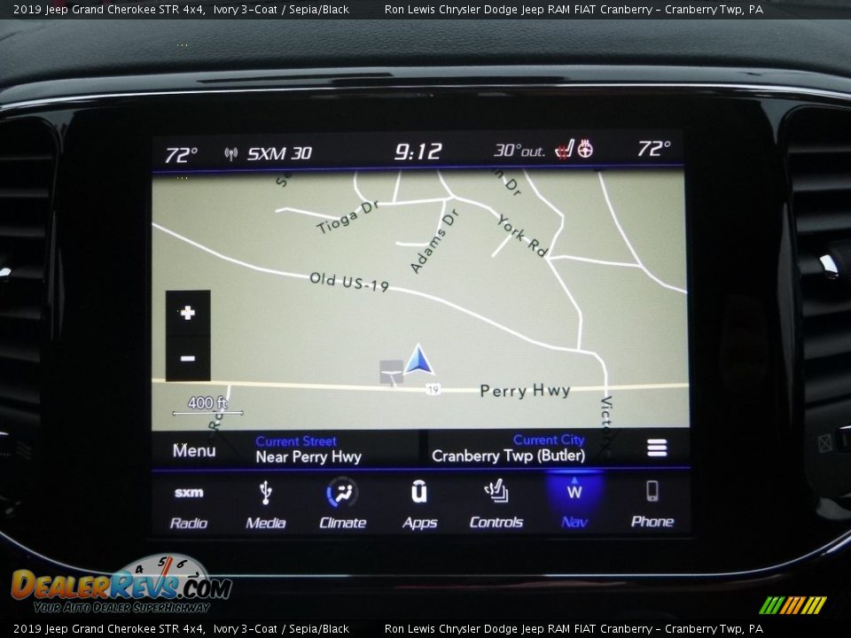 Navigation of 2019 Jeep Grand Cherokee STR 4x4 Photo #18