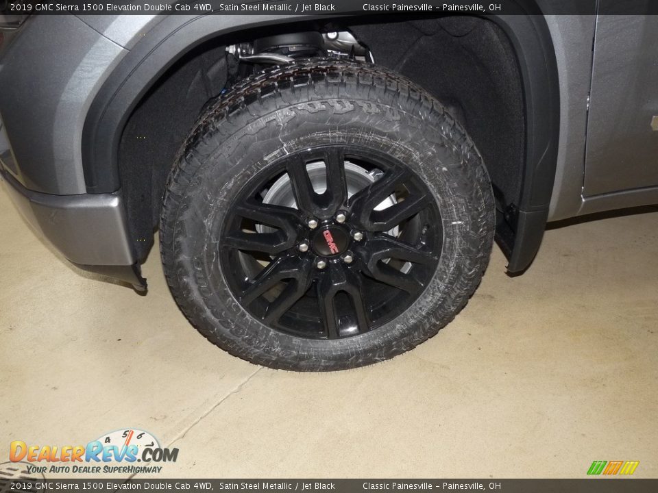 2019 GMC Sierra 1500 Elevation Double Cab 4WD Satin Steel Metallic / Jet Black Photo #5