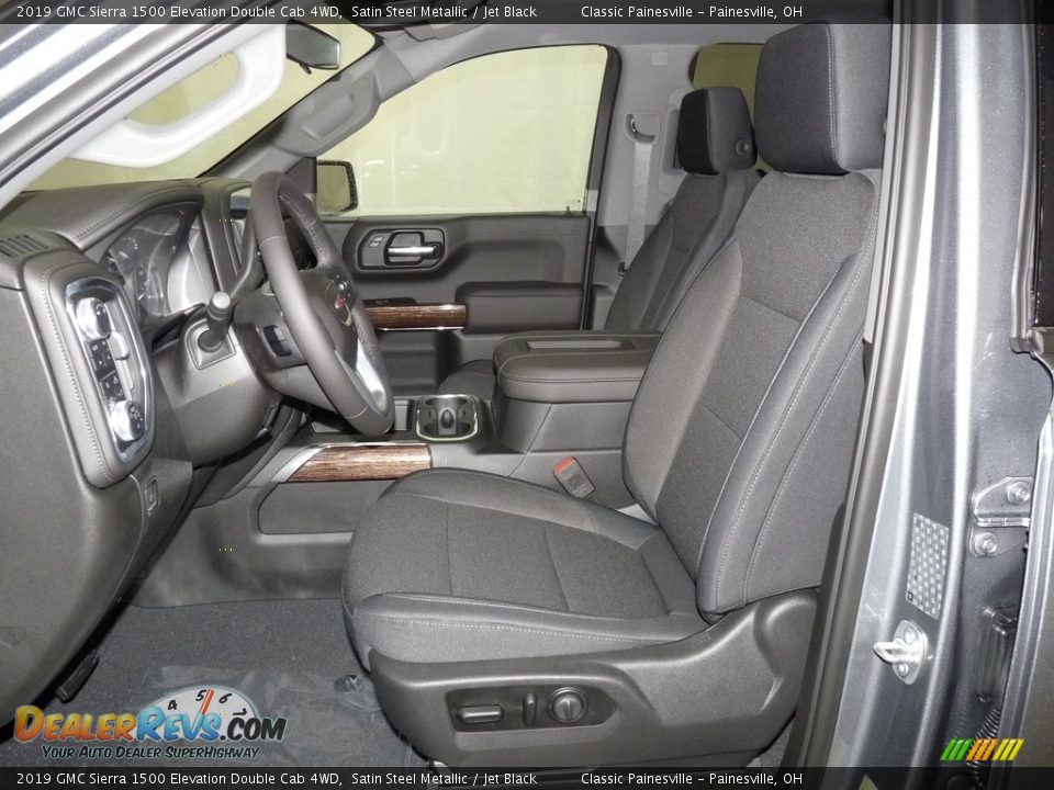 2019 GMC Sierra 1500 Elevation Double Cab 4WD Satin Steel Metallic / Jet Black Photo #6