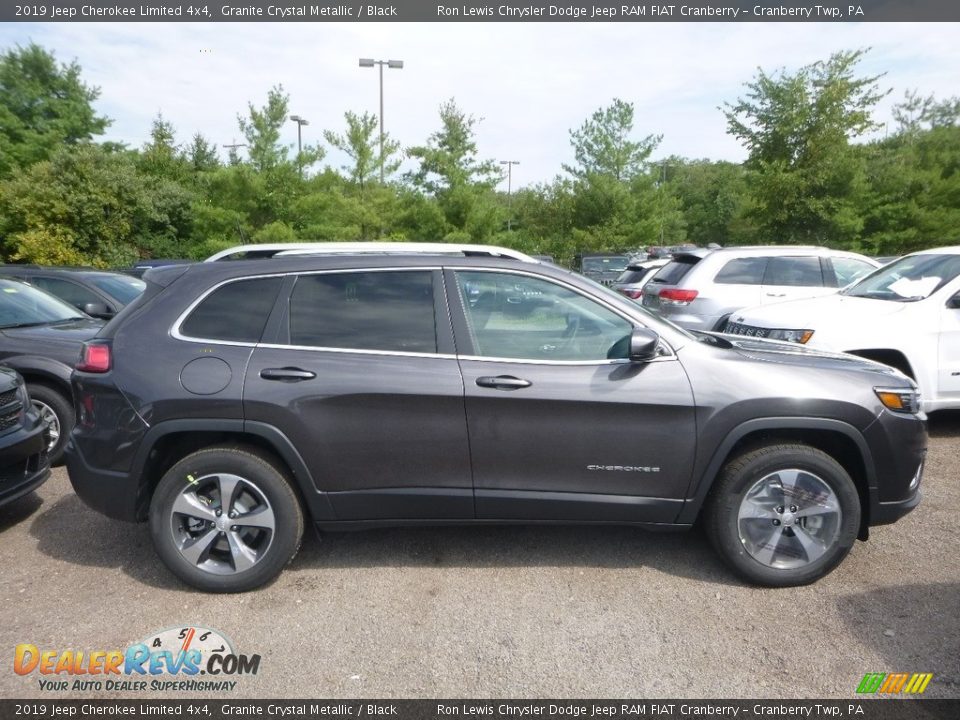 2019 Jeep Cherokee Limited 4x4 Granite Crystal Metallic / Black Photo #6