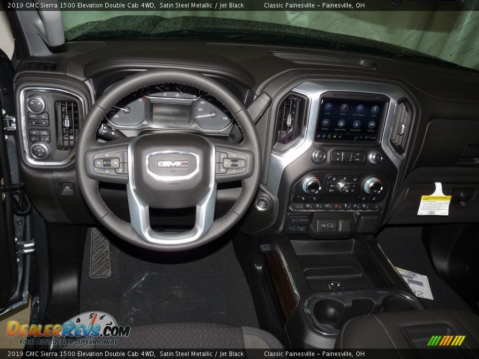 2019 GMC Sierra 1500 Elevation Double Cab 4WD Satin Steel Metallic / Jet Black Photo #8