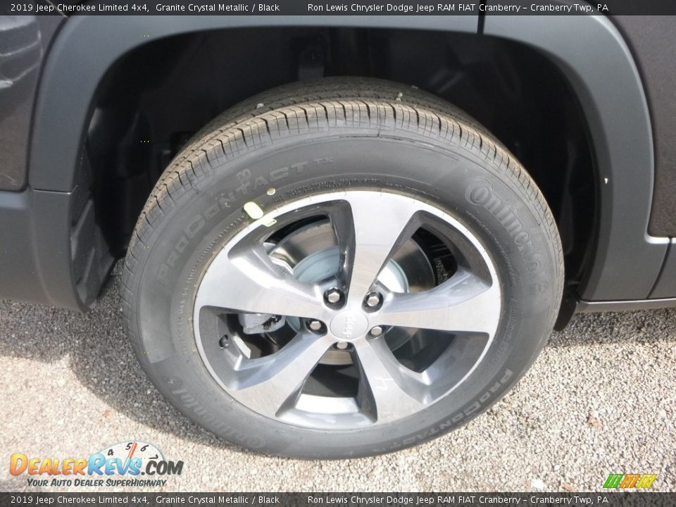 2019 Jeep Cherokee Limited 4x4 Granite Crystal Metallic / Black Photo #9