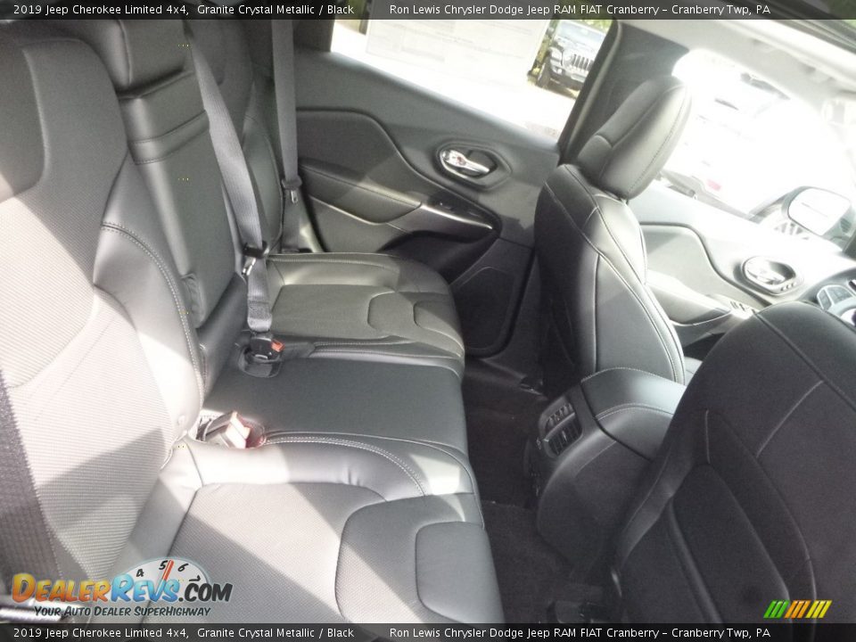 2019 Jeep Cherokee Limited 4x4 Granite Crystal Metallic / Black Photo #10