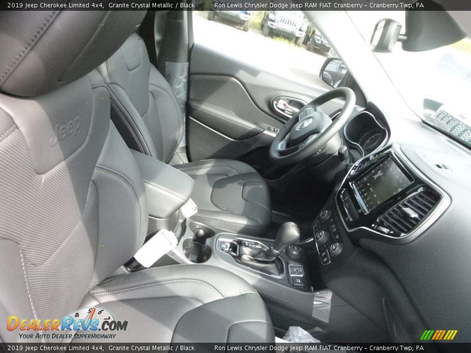 2019 Jeep Cherokee Limited 4x4 Granite Crystal Metallic / Black Photo #11