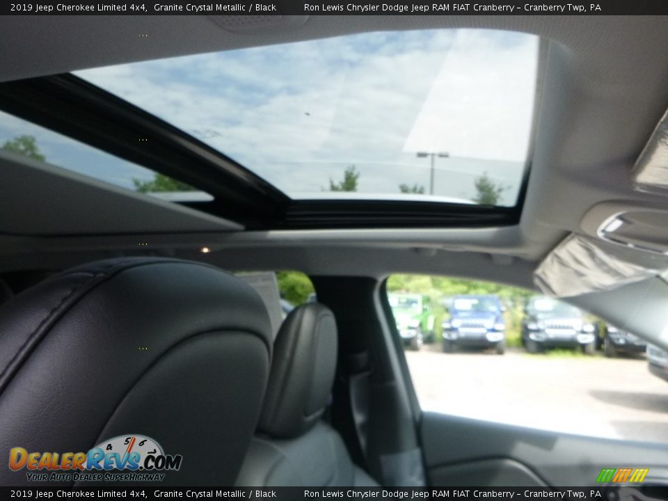 2019 Jeep Cherokee Limited 4x4 Granite Crystal Metallic / Black Photo #13