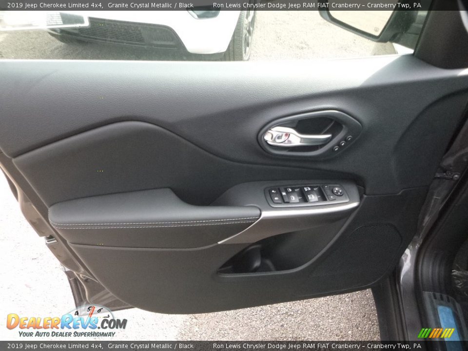 2019 Jeep Cherokee Limited 4x4 Granite Crystal Metallic / Black Photo #14