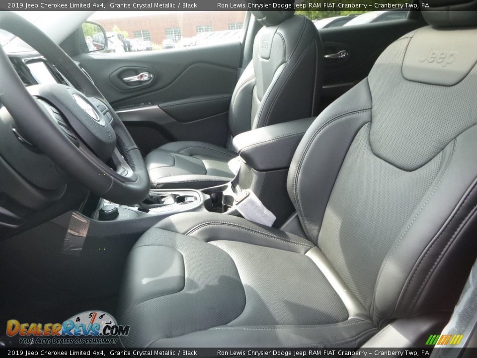 2019 Jeep Cherokee Limited 4x4 Granite Crystal Metallic / Black Photo #16