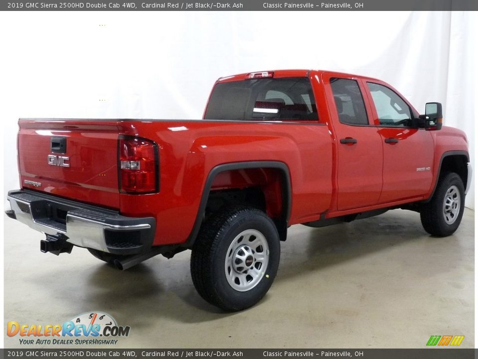 2019 GMC Sierra 2500HD Double Cab 4WD Cardinal Red / Jet Black/­Dark Ash Photo #2