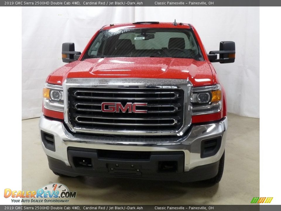 2019 GMC Sierra 2500HD Double Cab 4WD Cardinal Red / Jet Black/­Dark Ash Photo #4