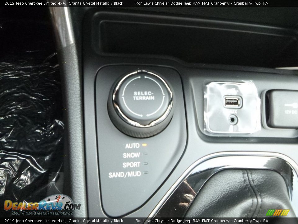 2019 Jeep Cherokee Limited 4x4 Granite Crystal Metallic / Black Photo #20