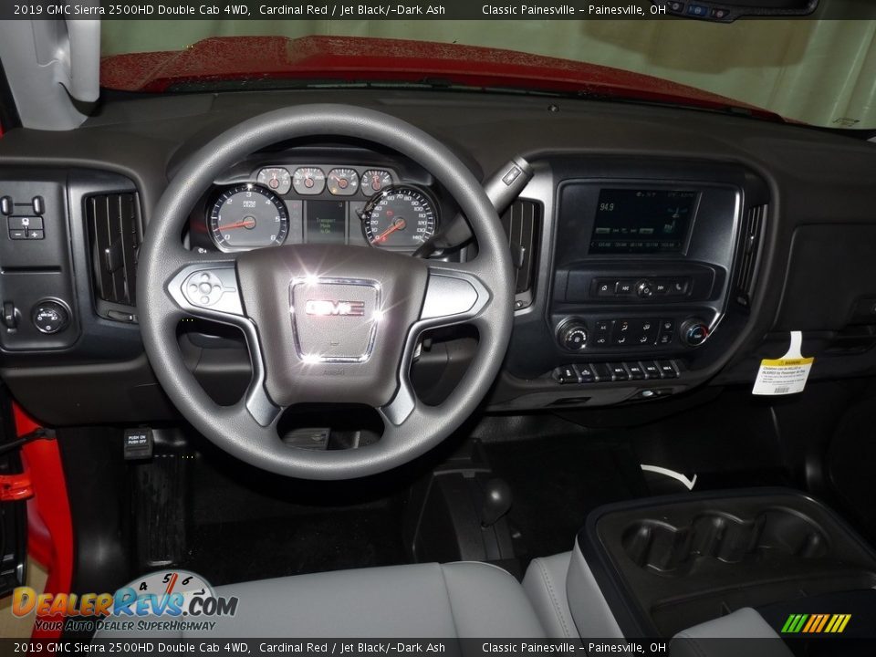 2019 GMC Sierra 2500HD Double Cab 4WD Cardinal Red / Jet Black/­Dark Ash Photo #8