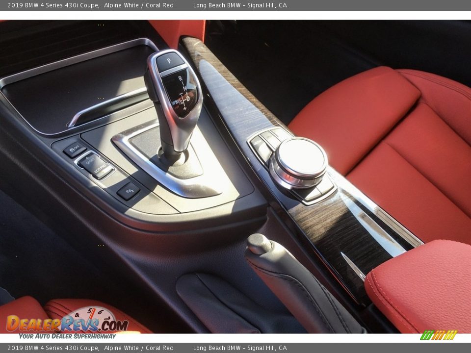 2019 BMW 4 Series 430i Coupe Alpine White / Coral Red Photo #7