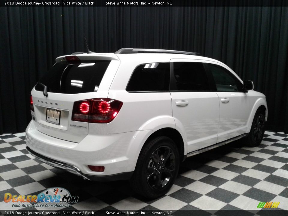 2018 Dodge Journey Crossroad Vice White / Black Photo #6