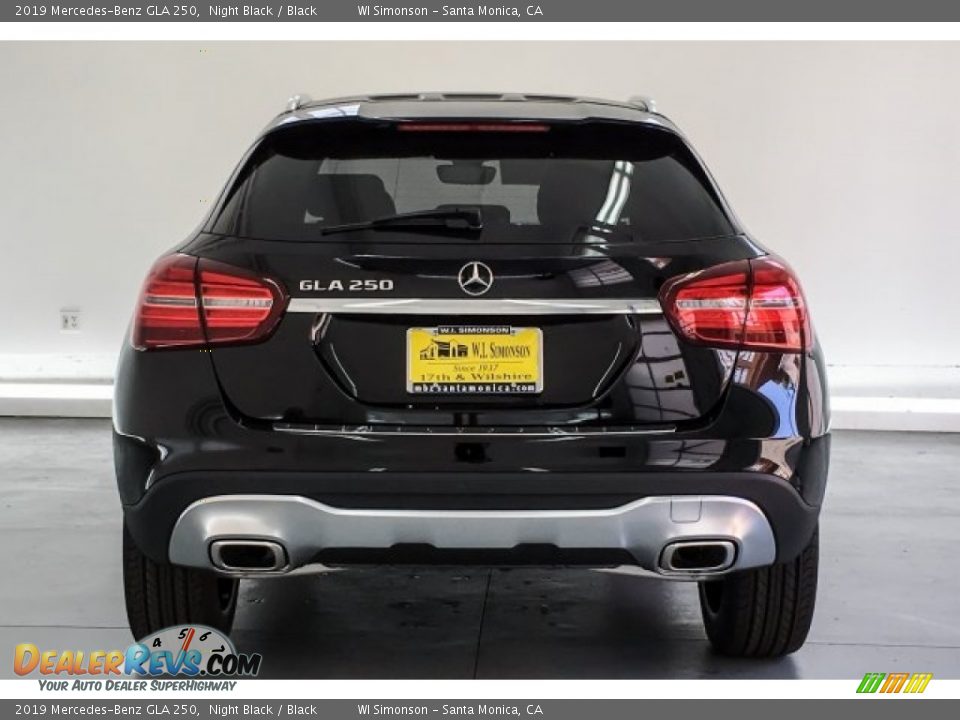 2019 Mercedes-Benz GLA 250 Night Black / Black Photo #3