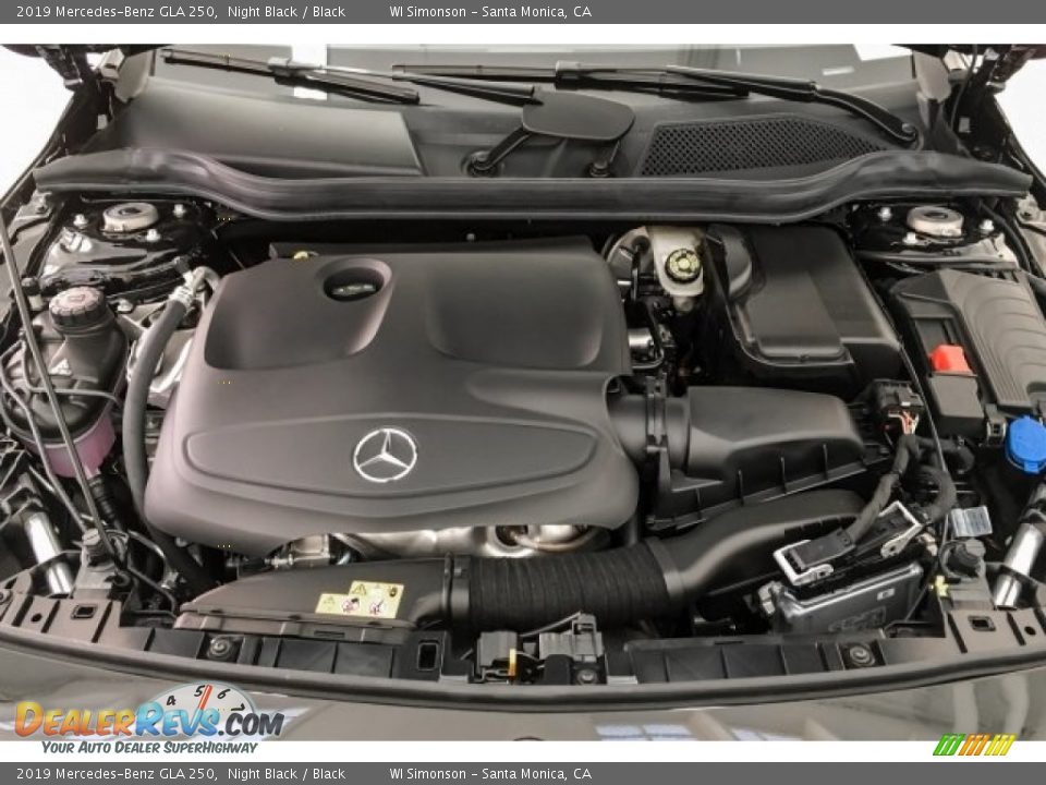2019 Mercedes-Benz GLA 250 Night Black / Black Photo #8