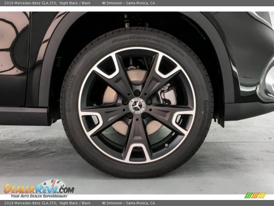 2019 Mercedes-Benz GLA 250 Night Black / Black Photo #9