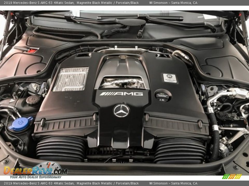 2019 Mercedes-Benz S AMG 63 4Matic Sedan 4.0 Liter biturbo DOHC 32-Valve VVT V8 Engine Photo #9