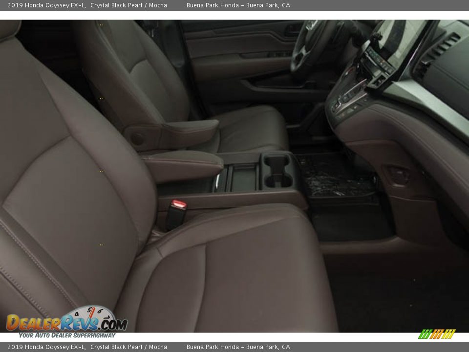 2019 Honda Odyssey EX-L Crystal Black Pearl / Mocha Photo #27