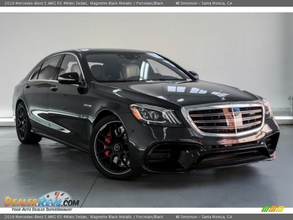 Magnetite Black Metallic 2019 Mercedes-Benz S AMG 63 4Matic Sedan Photo #14