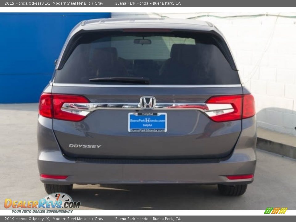 2019 Honda Odyssey LX Modern Steel Metallic / Gray Photo #6