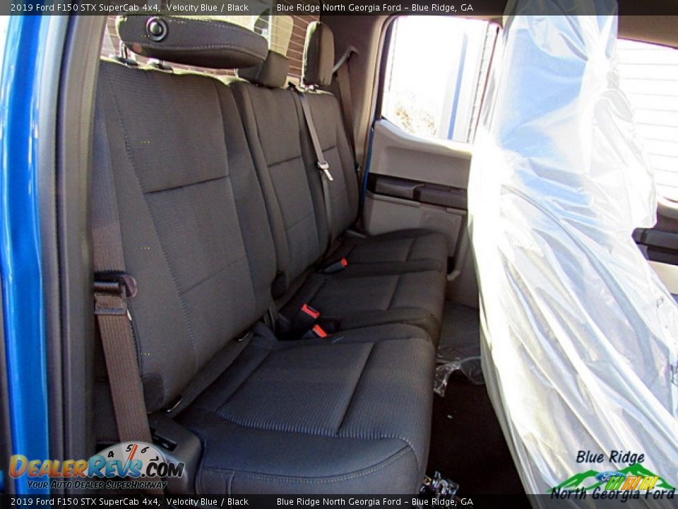 2019 Ford F150 STX SuperCab 4x4 Velocity Blue / Black Photo #15