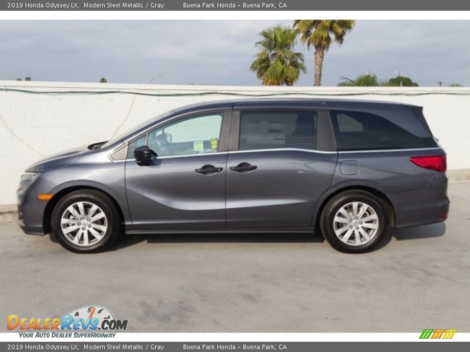 2019 Honda Odyssey LX Modern Steel Metallic / Gray Photo #10