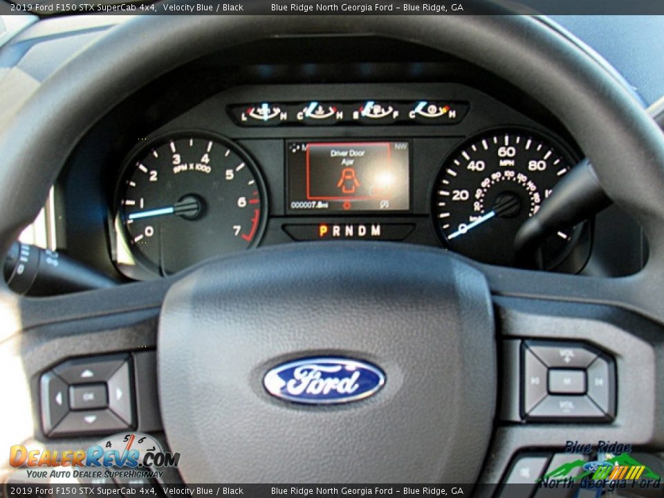 2019 Ford F150 STX SuperCab 4x4 Velocity Blue / Black Photo #21