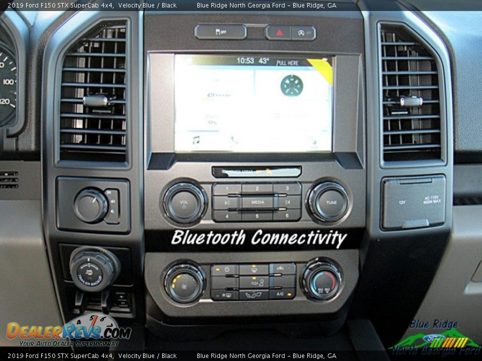 2019 Ford F150 STX SuperCab 4x4 Velocity Blue / Black Photo #22