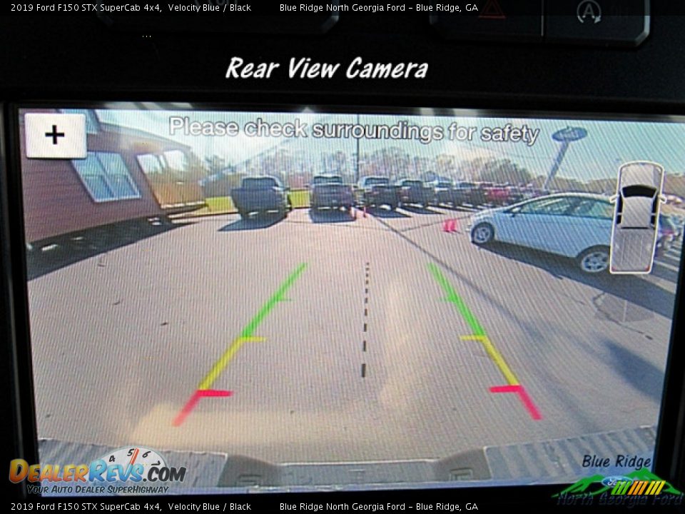 2019 Ford F150 STX SuperCab 4x4 Velocity Blue / Black Photo #24