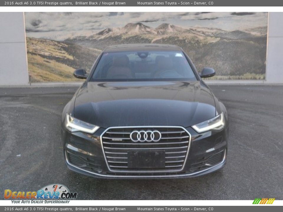 2016 Audi A6 3.0 TFSI Prestige quattro Brilliant Black / Nougat Brown Photo #8