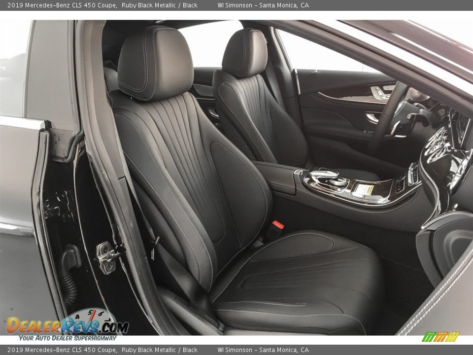 2019 Mercedes-Benz CLS 450 Coupe Ruby Black Metallic / Black Photo #5