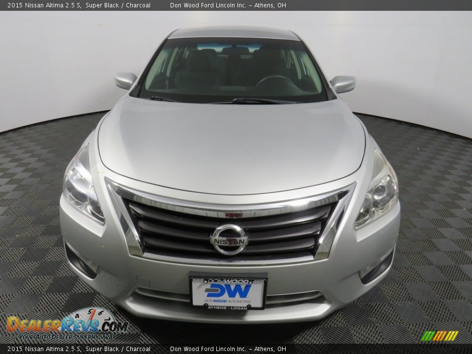2015 Nissan Altima 2.5 S Super Black / Charcoal Photo #6