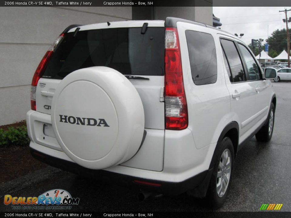2006 Honda CR-V SE 4WD Taffeta White / Ivory Photo #3